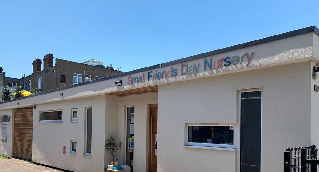 Exterior of Small Friends Day Nursery in Leigh-on-Sea